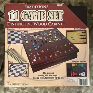 11 Game Set Board Game
